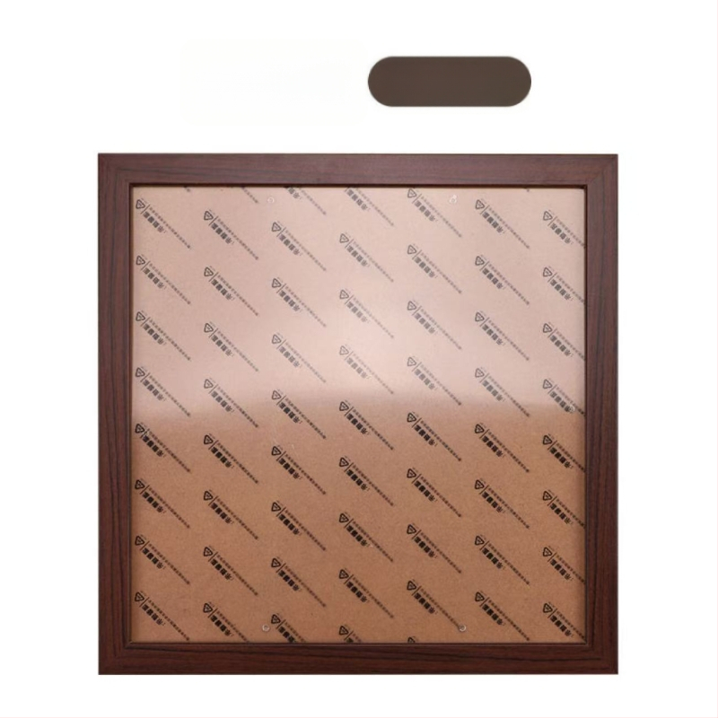 Četri kadri fotogrāfijām, kvadrāta formas, no masīvā koka un kompozītkoka, piemēroti ķīniešu glezniecībai un kaligrāfijai