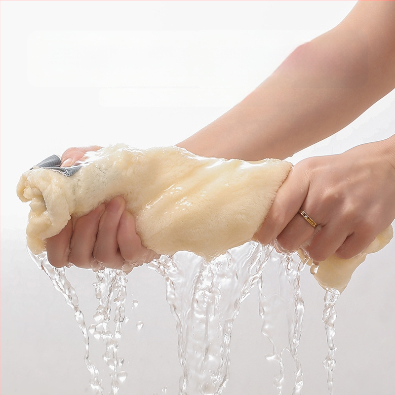 Matu žāvēšanas cepure no korāla flīša, 150d šķiedra, svars 80–99 g, šuvums, ārkārtīgi absorbcija un ātra žāvēšana