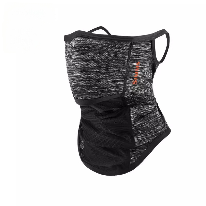 Etniska stila turbāns ar Ice Silk audumu saules aizsardzībai, sejas maska ārējai velosipēdu braukšanai, elpojošs, ātri žūst