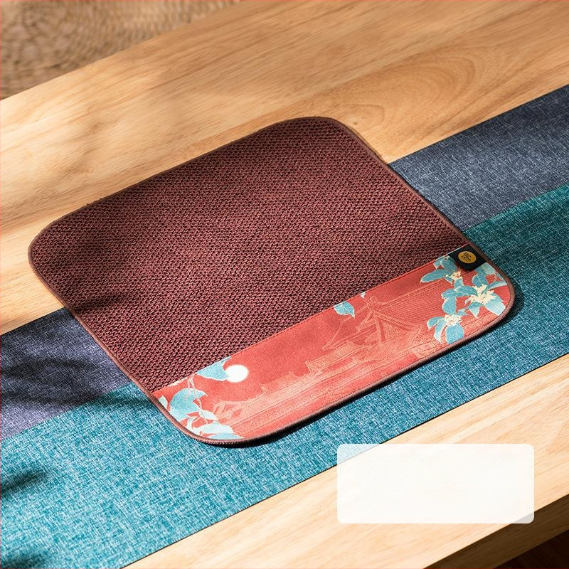 Arbatos rankšluostis iš audinio, šiuolaikinio minimalistinio stiliaus