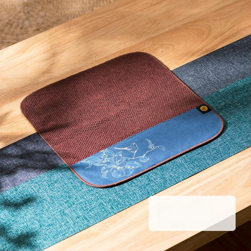 Arbatos rankšluostis iš audinio, šiuolaikinio minimalistinio stiliaus