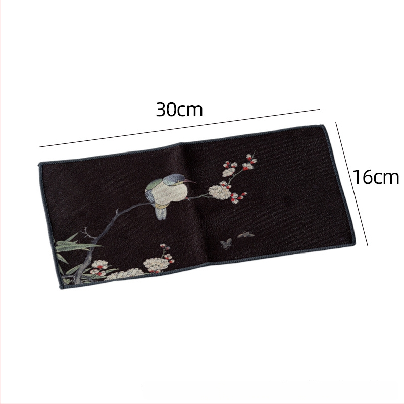 Mo ji Arbatos rankšluostis ceremonijai, Audinys, Naujasis Kinų stilius, Pirmojo lygio kokybė