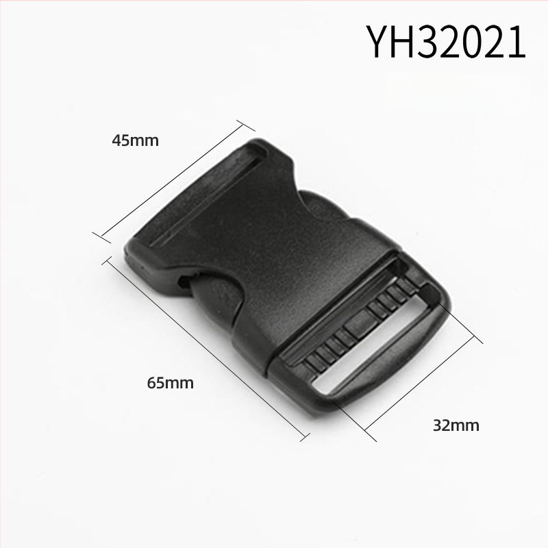 Ρυθμιζόμενη πλαστική αγκράφα POM για σακίδια – αξεσουάρ αποσκευών, Yonghang, ιδιωτική ετικέτα με άδεια