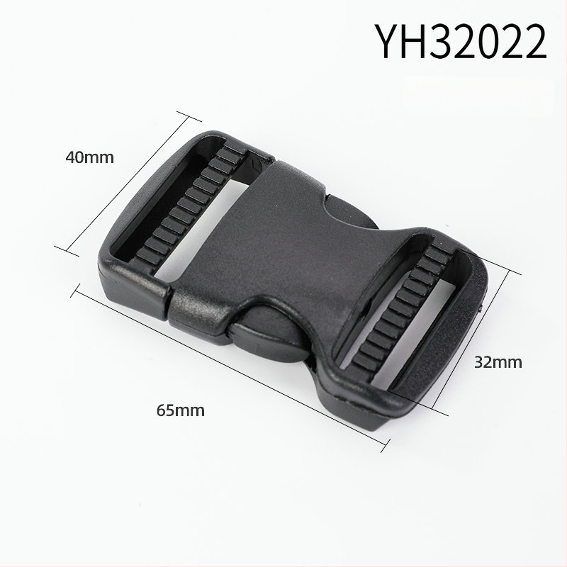 Ρυθμιζόμενη πλαστική αγκράφα POM για σακίδια – αξεσουάρ αποσκευών, Yonghang, ιδιωτική ετικέτα με άδεια