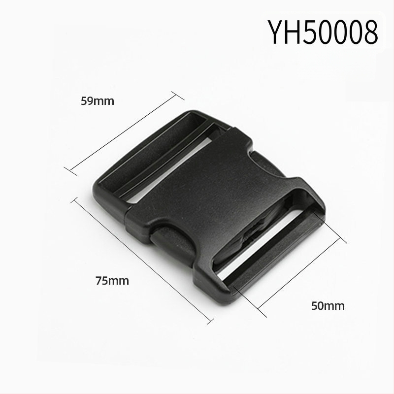 Ρυθμιζόμενη πλαστική αγκράφα POM για σακίδια – αξεσουάρ αποσκευών, Yonghang, ιδιωτική ετικέτα με άδεια