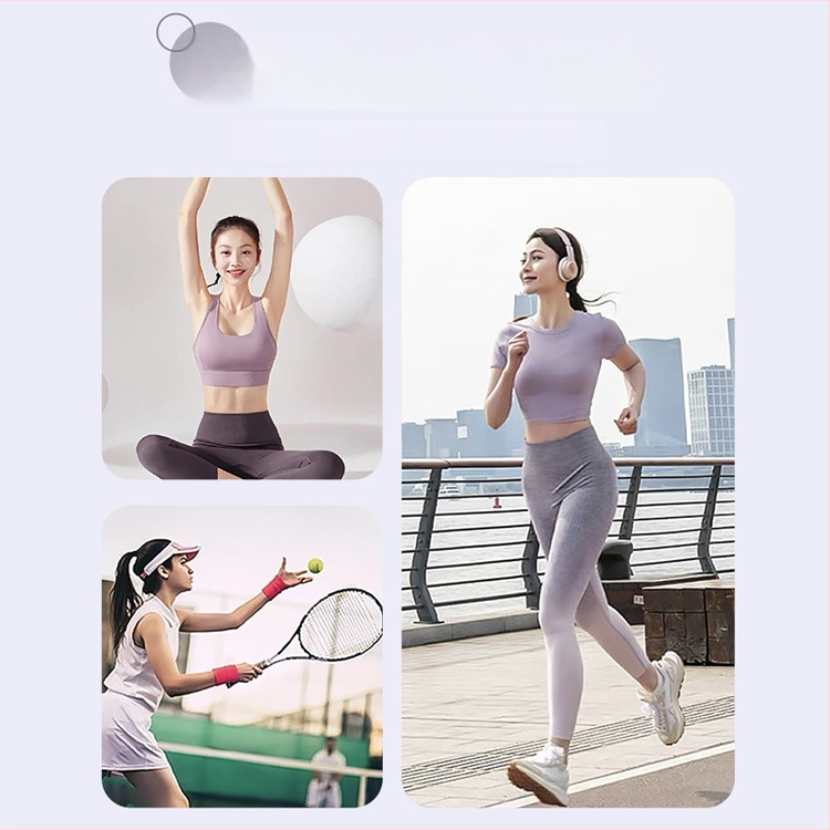 Jogas sporta krūšturis ar iekšējo paliktni krūtīm, fiksētas dubultas siksnas, pilns kauss ar plānu veidotu iekšējo pildījumu, neilona audums, elpojoša muguras atbalsta