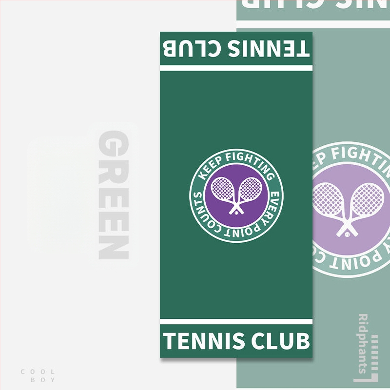 Sportski ručnik za vanjsku upotrebu — opušten stil, prugasti uzorak, brzo sušenje