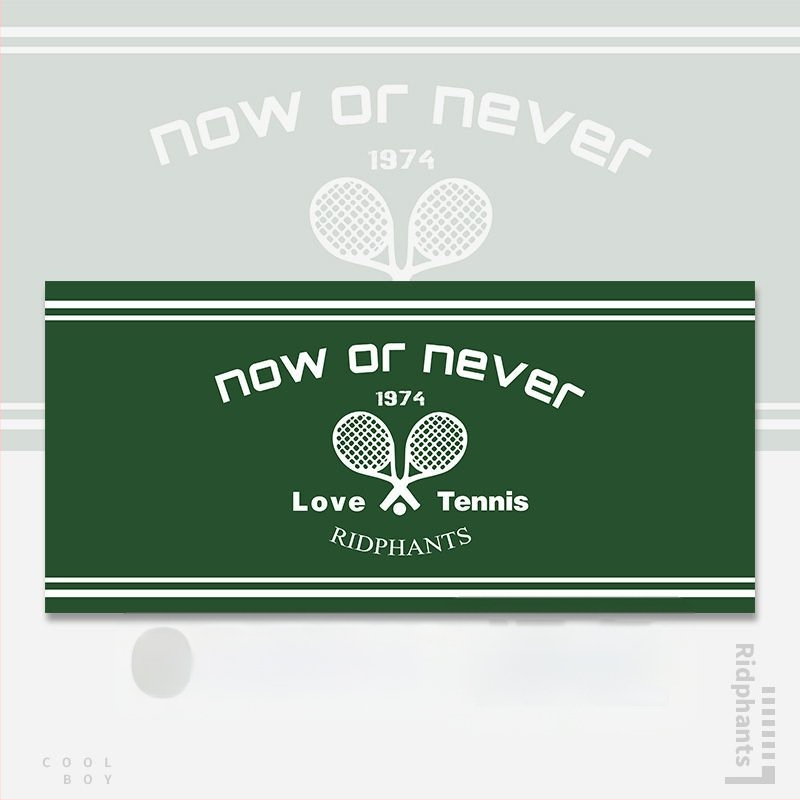 Sportski ručnik za vanjsku upotrebu — opušten stil, prugasti uzorak, brzo sušenje