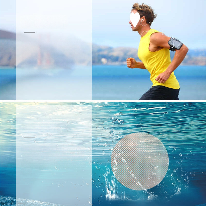 Vīriešu sprauslu plāksteri – neausta auduma, plāni, bez pēdām, South Star