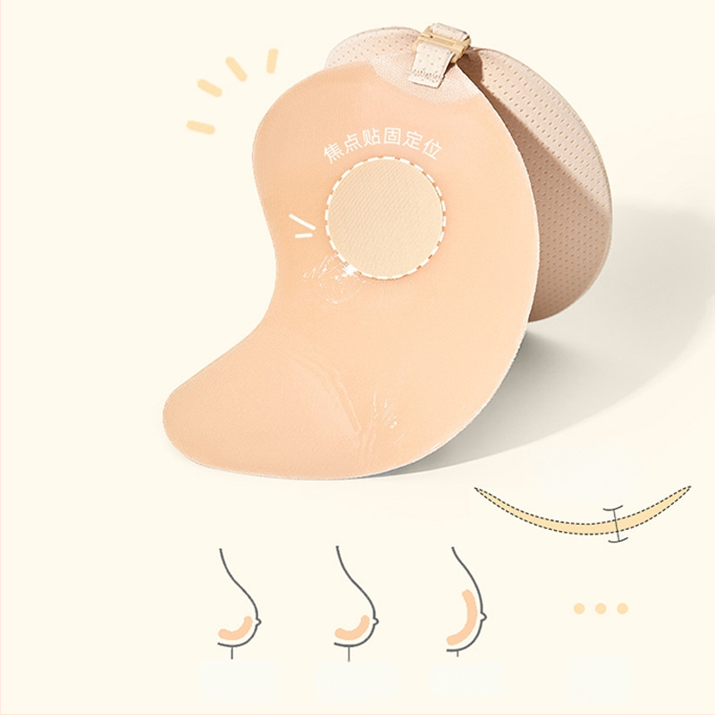 Bijini Neredzamās krūšu plāksteri – mango formas kauss, savākšana, elpojoši, bez pēdām, seksīgs stils