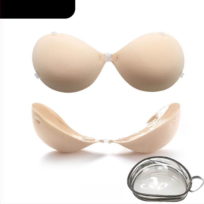 Uwomei silikona neredzamā krūšu plāksteris, biezinājuma dizains, apaļas sprauslas forma