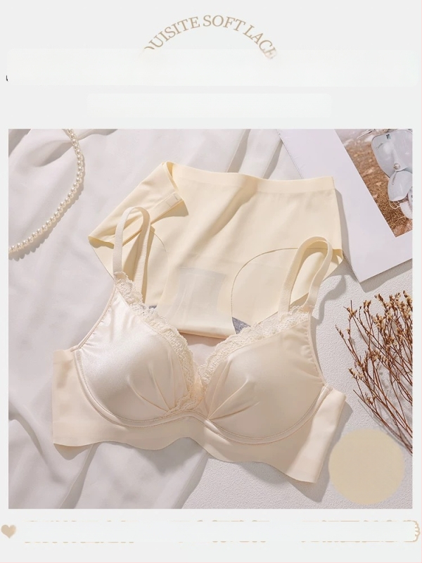 Sieviešu apakšveļas komplekts krūšu formas veidošanai, 3/4 krūšu kausi, plāns formējošais kupols, neilona audums, mežģīnes, fiksētās siksnas