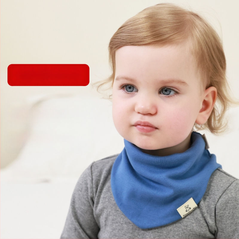 Kokvilnas trijstūra šalle zīdainim, universāls, daudzfunkcionāls termālais aksesuārs iekšējai un ārējai lietošanai ar drool bib