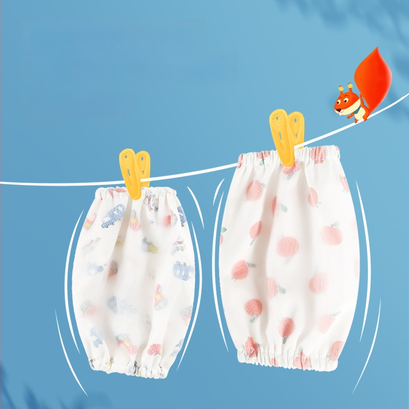 Bērnu pretnetīrības piedurknes ar karikatūras apdruku, ūdensizturīgas un elastīgas, poliestera un neilona materiāla, četrām sezonām