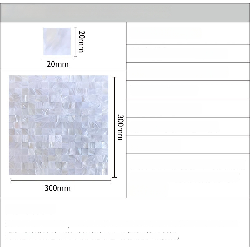 Čauru mozaīka ar pašlīmējošu iekšējai sienai — puzles raksts, ūdensnecaurlaidīgs, spīdīga virsma (Materiāls: Čaura; Modelis: Puzzle; Īpašais nolūks: Ūdensnecaurlaidīgs; Piemērojams: Iekšējā siena; Virsma: Spīdīga)