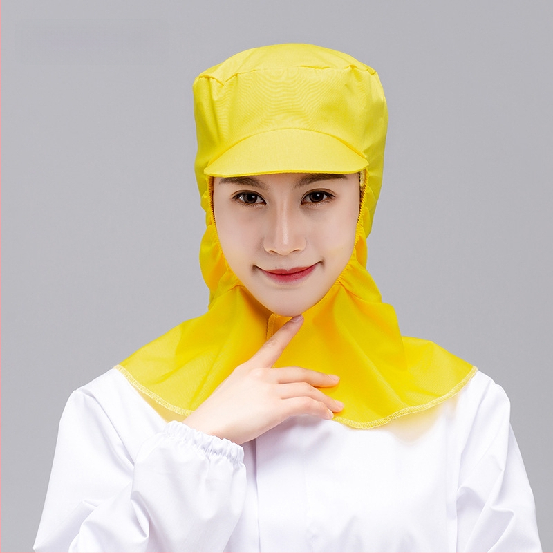 Unisex medvilninė puloverinė kepurė su gobtuvu ir trumpu kraštu, dulkių atsparumas maisto gamybai; logotipo pritaikymas