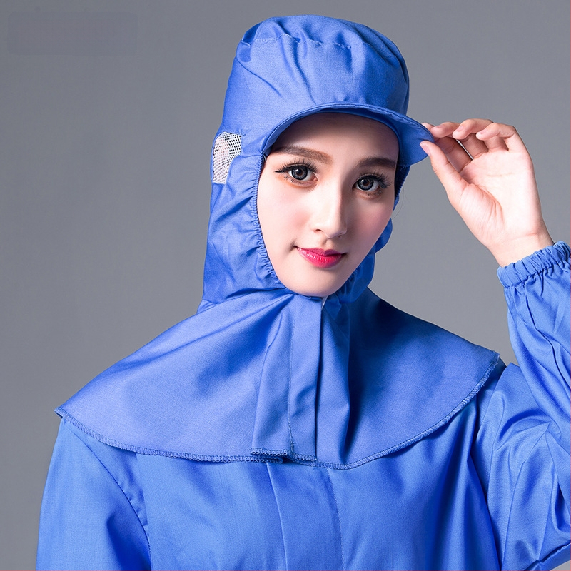 Unisex medvilninė puloverinė kepurė su gobtuvu ir trumpu kraštu, dulkių atsparumas maisto gamybai; logotipo pritaikymas