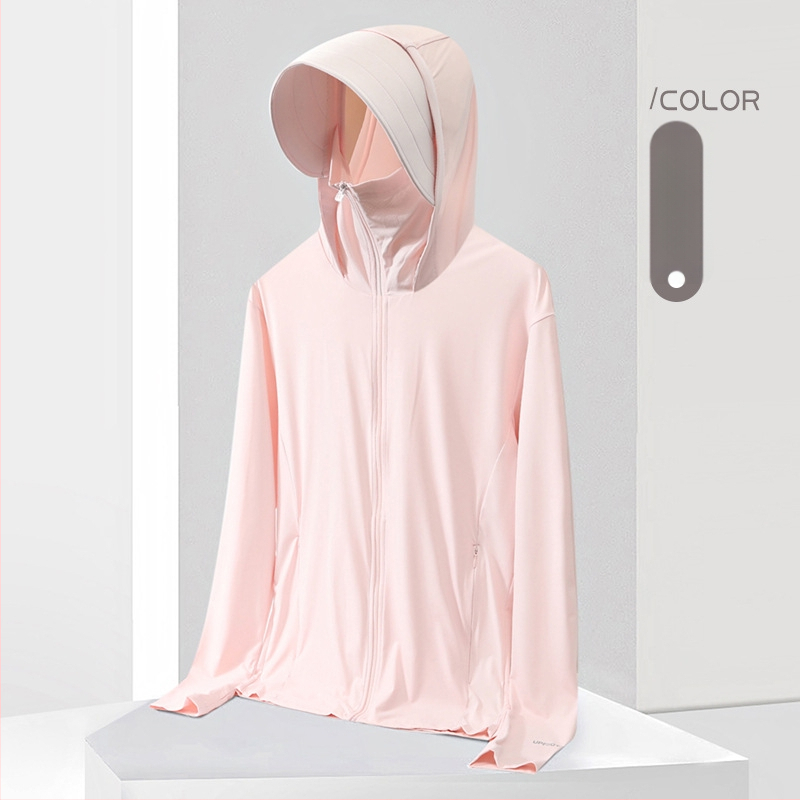 Kapu UV aizsardzības T-krekls UPF50+, Ice Silk ātri žūstošs, elpojošs, 87% neilons / 13% spandeks, universāls vasaras āra tops