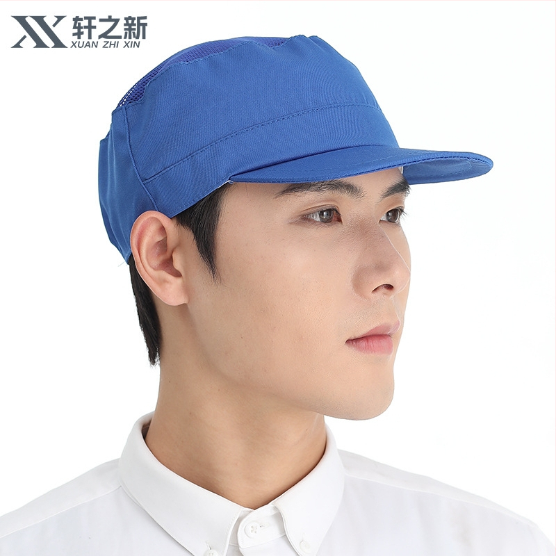 Unisex medvilninė peaked cap su plačiu krašteliu, vienos spalvos modelis, paprastas dizainas