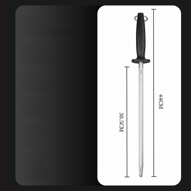 Peilių galandimo lazdelė – aukštos anglies plienas, profesionalus, universalus stilius, išleista 2022 m. pavasarį