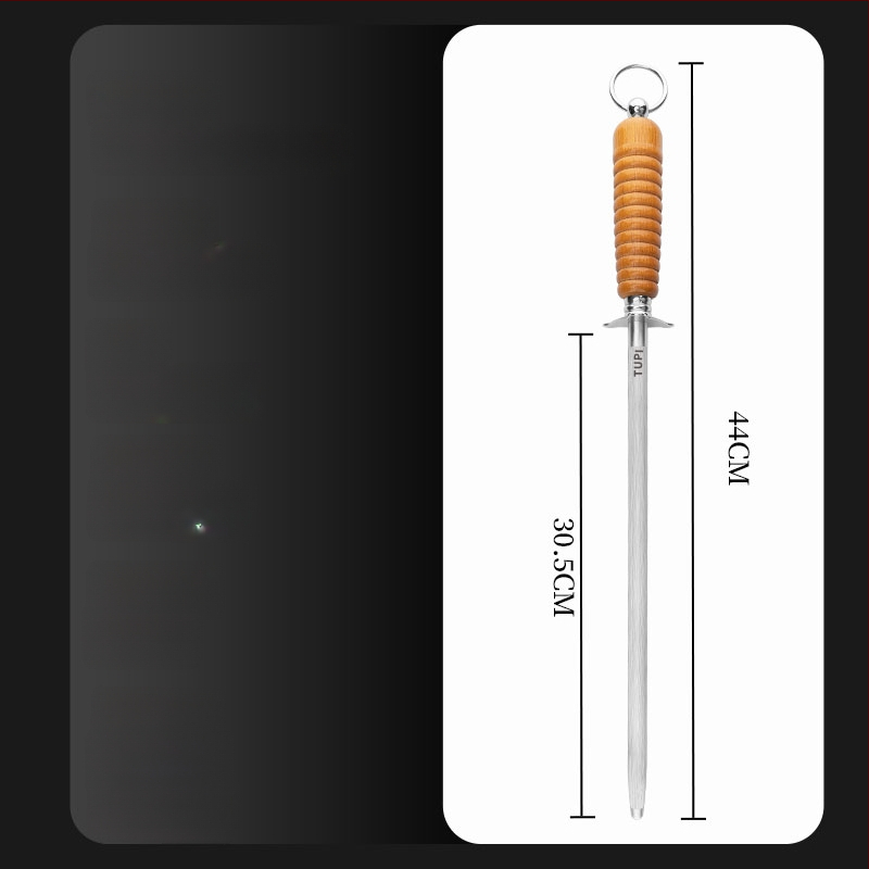 Peilių galandimo lazdelė – aukštos anglies plienas, profesionalus, universalus stilius, išleista 2022 m. pavasarį
