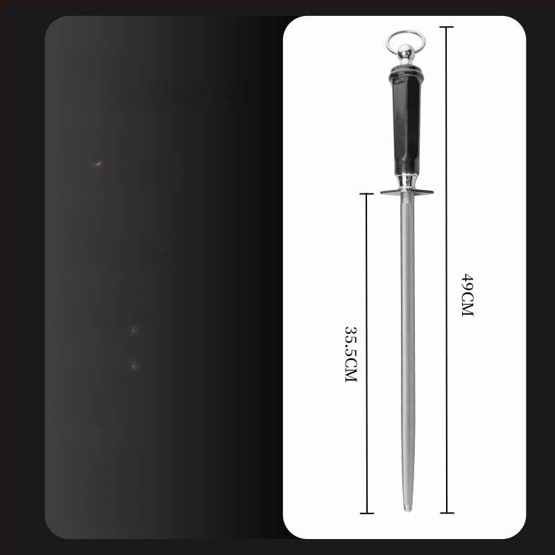 Peilių galandimo lazdelė – aukštos anglies plienas, profesionalus, universalus stilius, išleista 2022 m. pavasarį