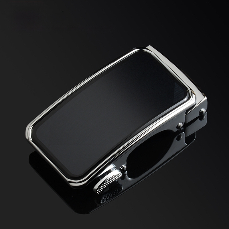 Automātiska jostu sprādze ar pielāgotu logotipu, sakausējums, brīvā laika biznesa stils, piemērots visiem gadalaikiem, pavasaris 2024