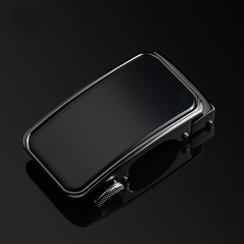 Automātiska jostu sprādze ar pielāgotu logotipu, sakausējums, brīvā laika biznesa stils, piemērots visiem gadalaikiem, pavasaris 2024