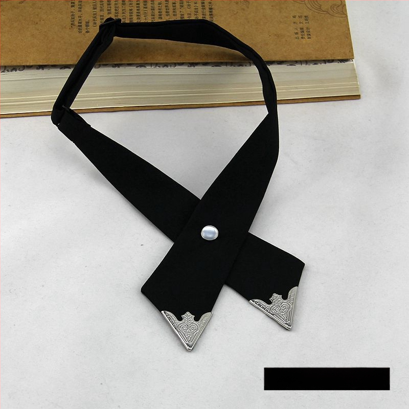 Kakla pušķis bow tie, roku darbs, neilona filament, vienkrāsains, universāls