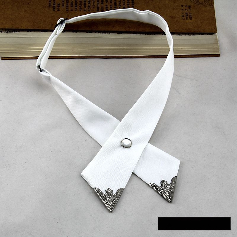 Kakla pušķis bow tie, roku darbs, neilona filament, vienkrāsains, universāls