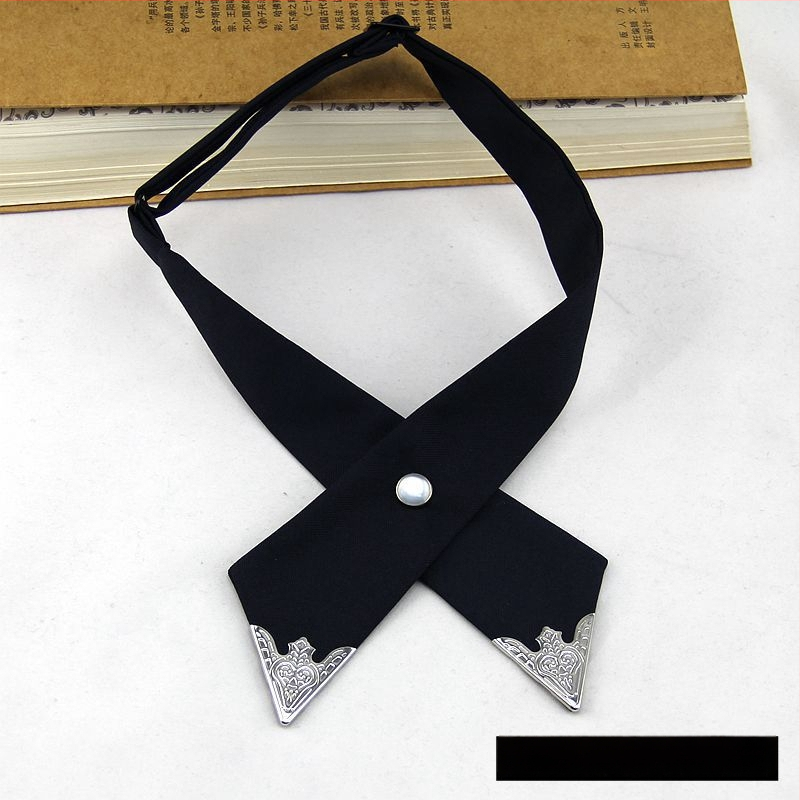 Kakla pušķis bow tie, roku darbs, neilona filament, vienkrāsains, universāls