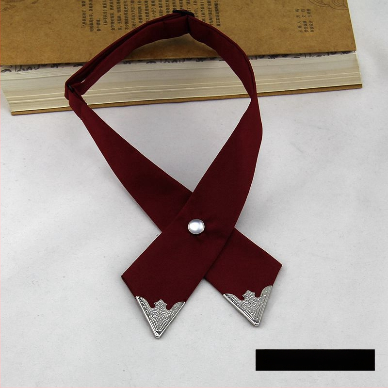 Kakla pušķis bow tie, roku darbs, neilona filament, vienkrāsains, universāls