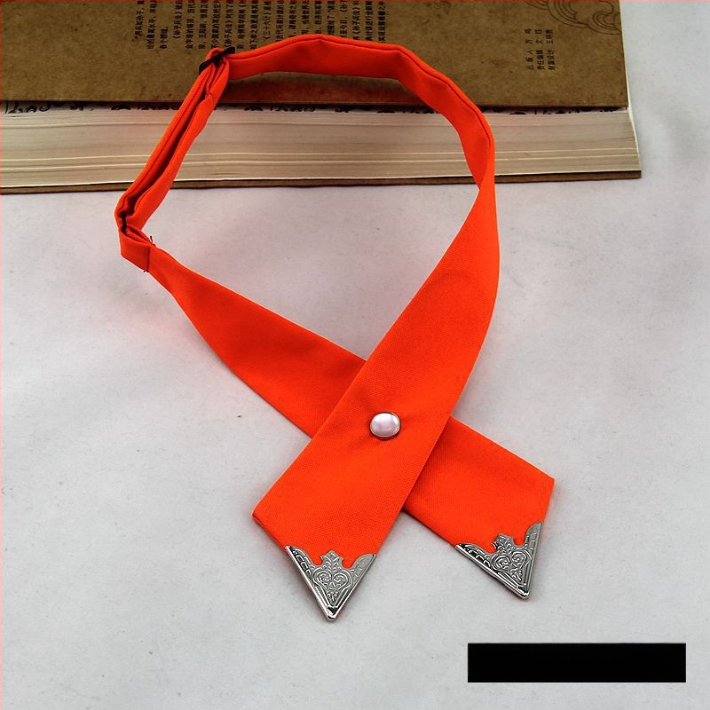 Kakla pušķis bow tie, roku darbs, neilona filament, vienkrāsains, universāls