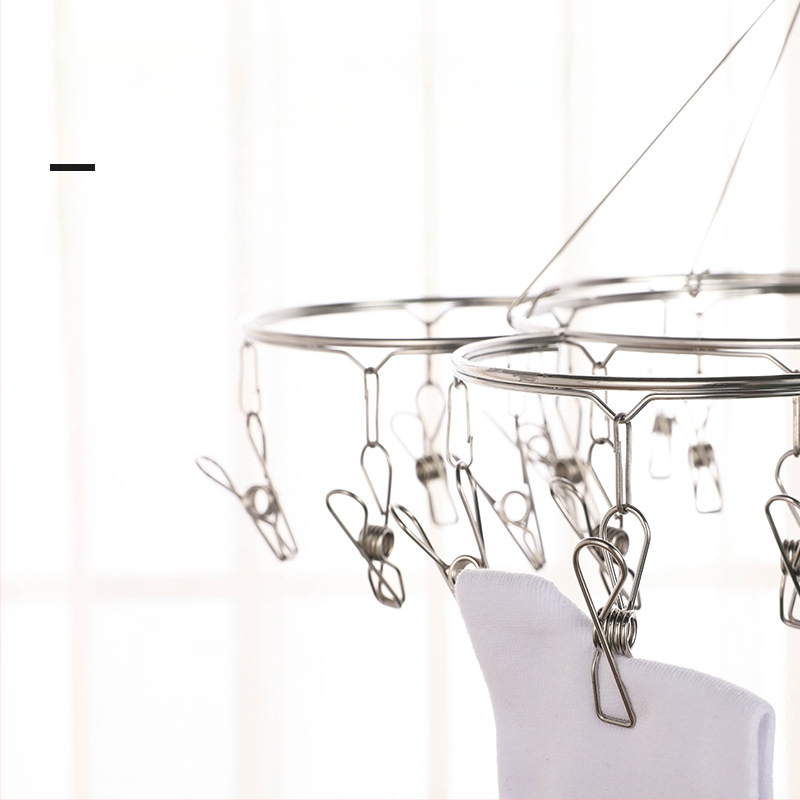 Κλιπ στέγνωσης από ανοξείδωτο ατσάλι, μοντέλο YDX-FX30, σετ 100 τεμαχίων, για εσώρουχα, παντελόνια και κάλτσες