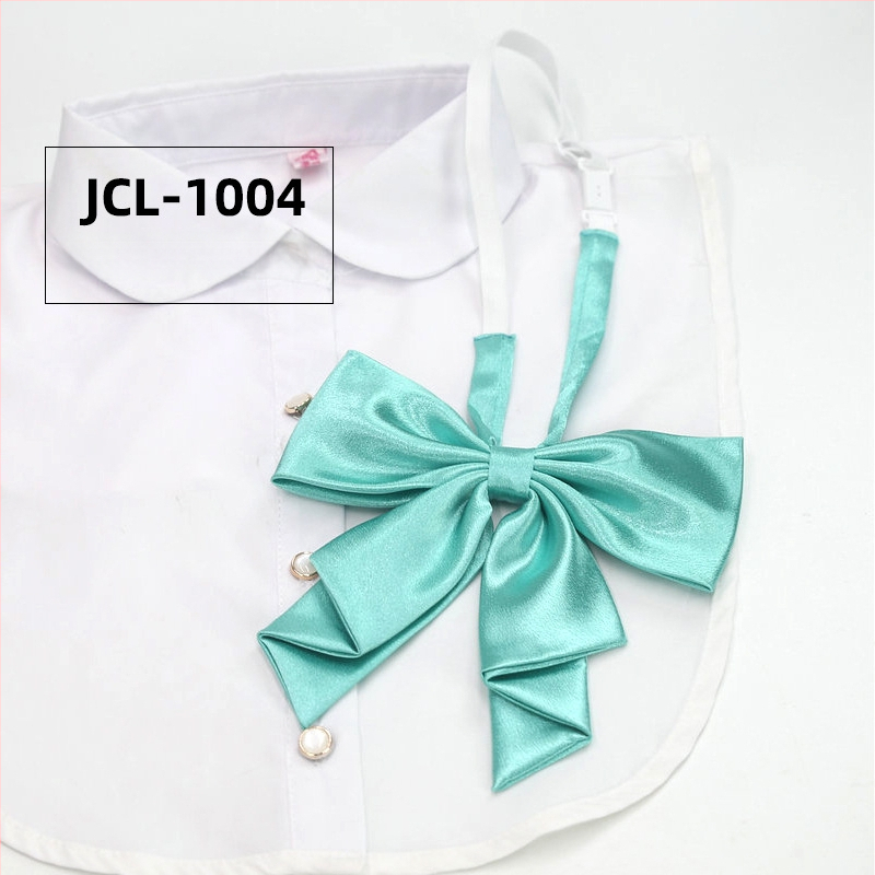 Sieviešu kakla papīonam uz kakla - šaušanas stila, ziedu mezgls, adītais materiāls, jūras uniformas aksesuārs, vasara 2024