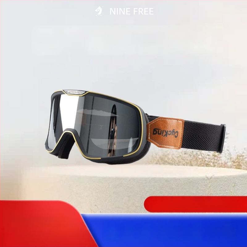 Velosipēdu brilles ar ABS korpusu, modelis 20060, pretvēja, saderīgas ar galvas joslā brillēm