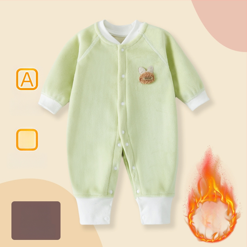 Zīdaiņu kombinezons rudens-ziemai, ar flīsa iekšpusi, universāls, garas piedurknes, vienrindu aizdare, plāns poliesters