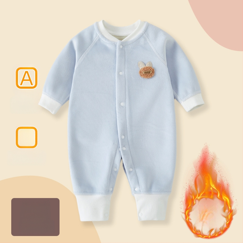 Zīdaiņu kombinezons rudens-ziemai, ar flīsa iekšpusi, universāls, garas piedurknes, vienrindu aizdare, plāns poliesters