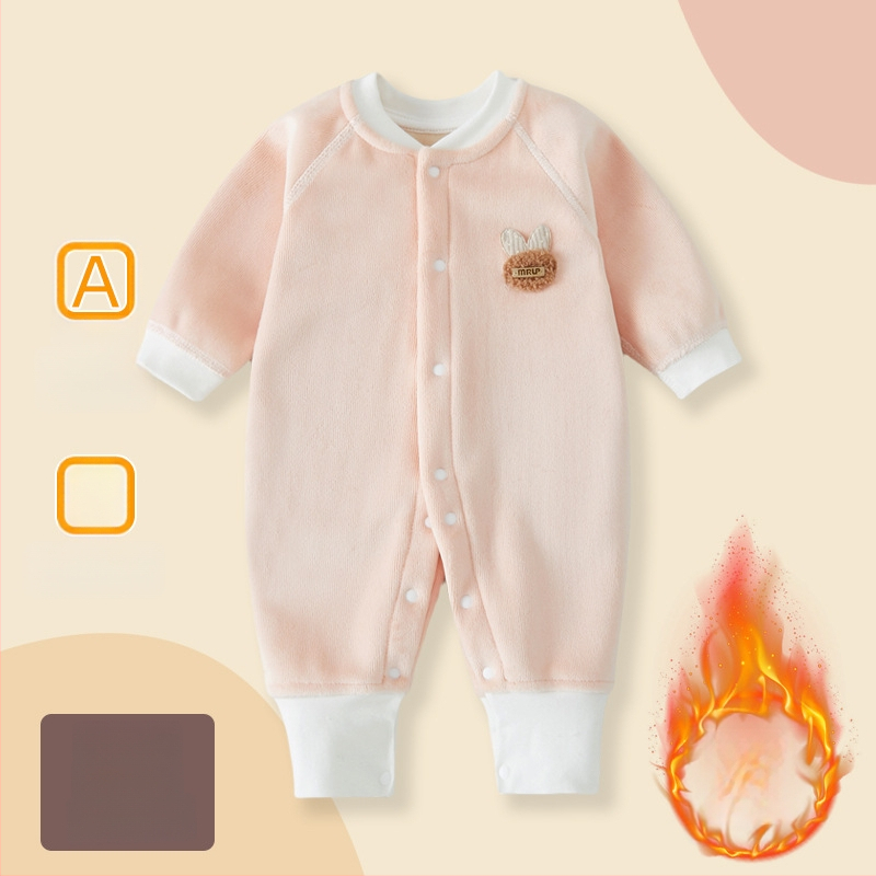 Zīdaiņu kombinezons rudens-ziemai, ar flīsa iekšpusi, universāls, garas piedurknes, vienrindu aizdare, plāns poliesters