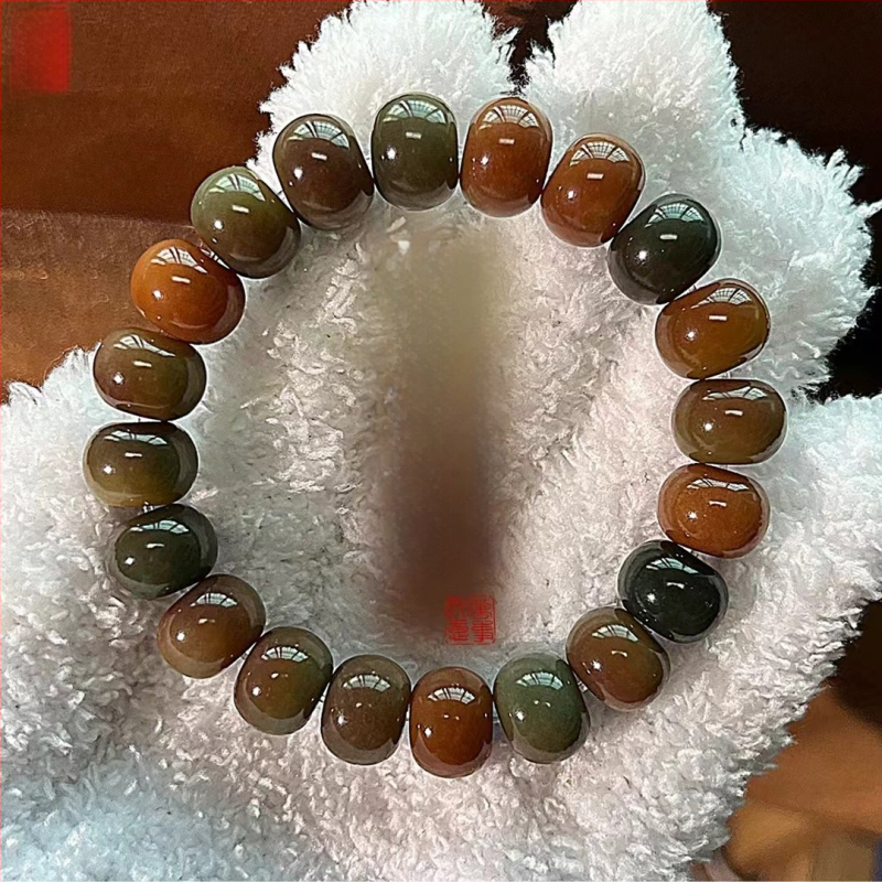 108 Bodhi sēklu rokassprādze, etniskā stila, dabiska un pulēta ražošana, daļēji roku darbs un daļēji mehāniska