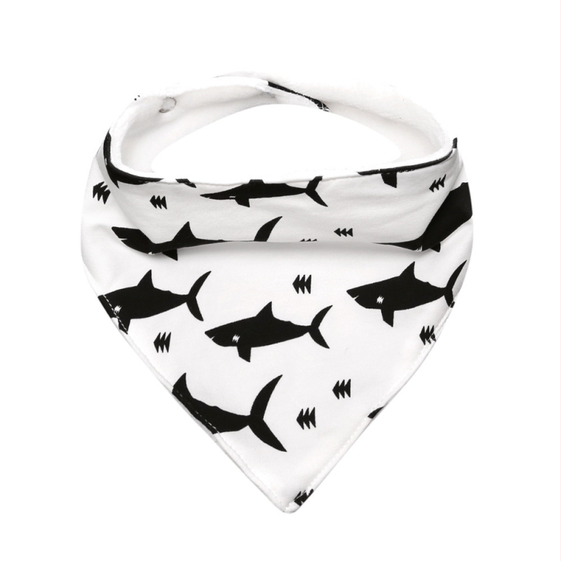 Zīdaiņu trīsstūrveida lūdzi ar divām aizdēmēm, kokvilna, uzsūcoša, zīmējums ar dzīvniekiem/animācijām, piemērots zīdaiņiem un bērniem līdz 3 gadu vecumam