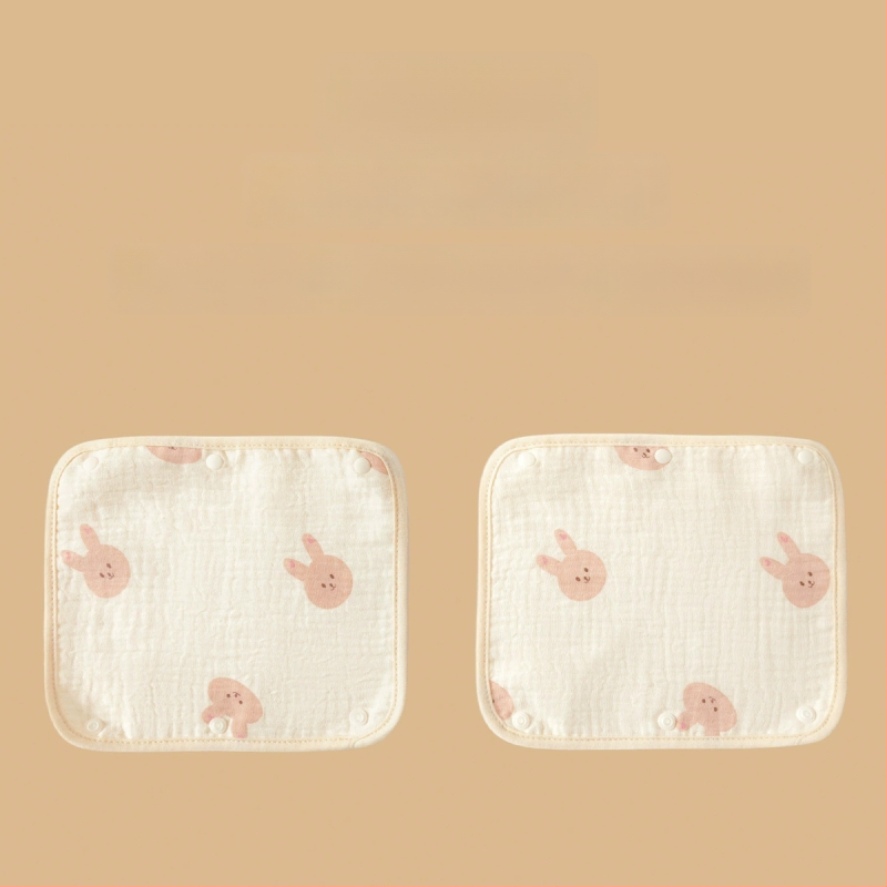 Mimuhouse Bērnu ratiem siekalām dvielis - marle, 100% kokvilna, absorbcija, universāls, 0–3 gadi