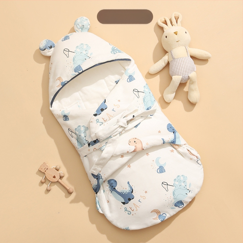 Zīdaiņu gulēšanas somiņa no 95% kokvilnas, pildījums 100% kokvilna, visu sezonu lietošanai, zīdaiņiem, Bolin Lily