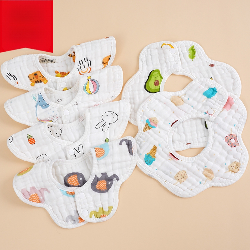 Meen Bear Csecsemő Nyálkendő – géz, egyszálas, egyszerű szövet, 23 g, felszívódás 0–5 s