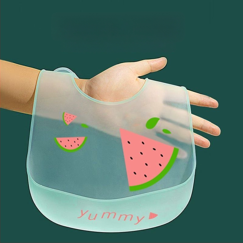 Nedrošīgs bērnu ēdienu bibs - bellyband, poliestera audums ar kokvilnas sastāvu, piemērots 3–8 gadu vecumam