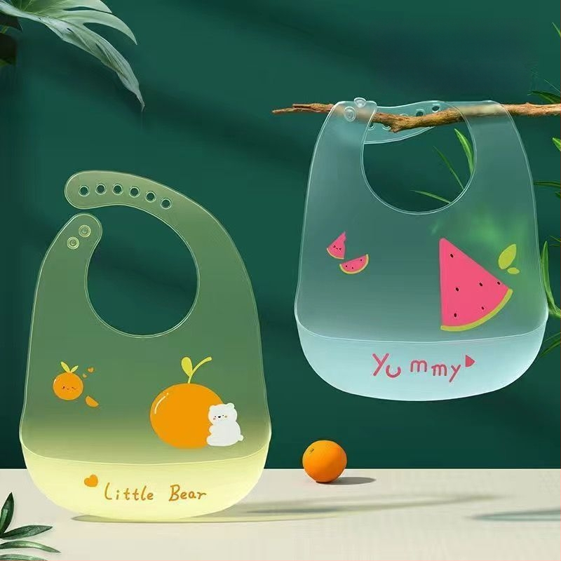 Nedrošīgs bērnu ēdienu bibs - bellyband, poliestera audums ar kokvilnas sastāvu, piemērots 3–8 gadu vecumam