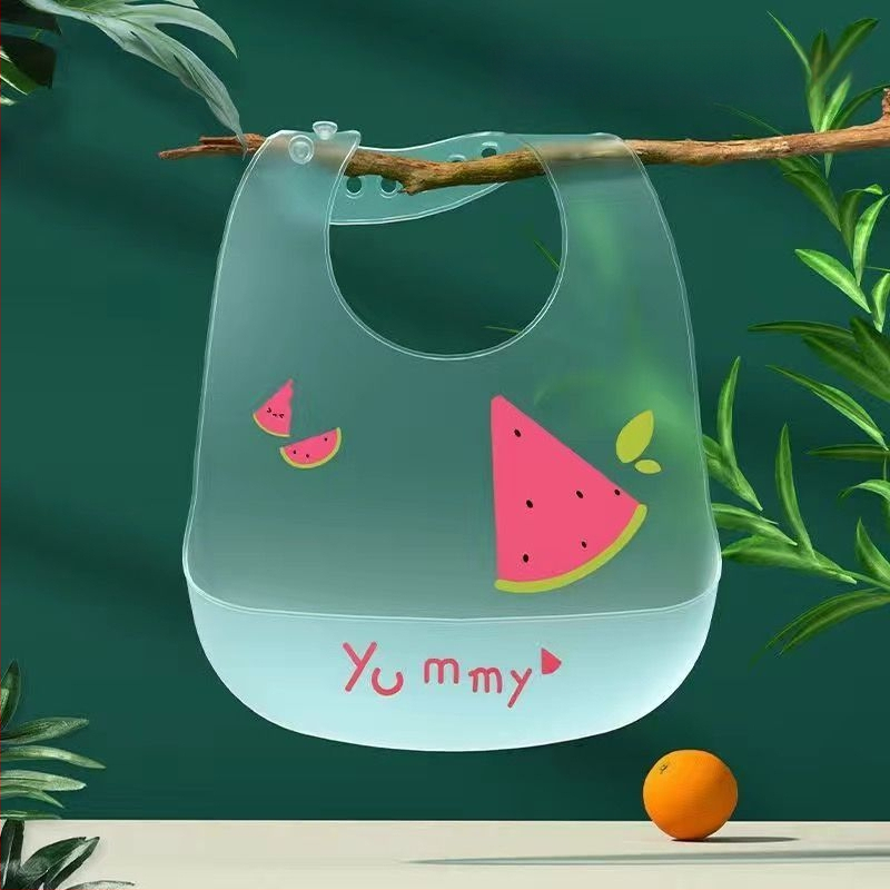 Nedrošīgs bērnu ēdienu bibs - bellyband, poliestera audums ar kokvilnas sastāvu, piemērots 3–8 gadu vecumam