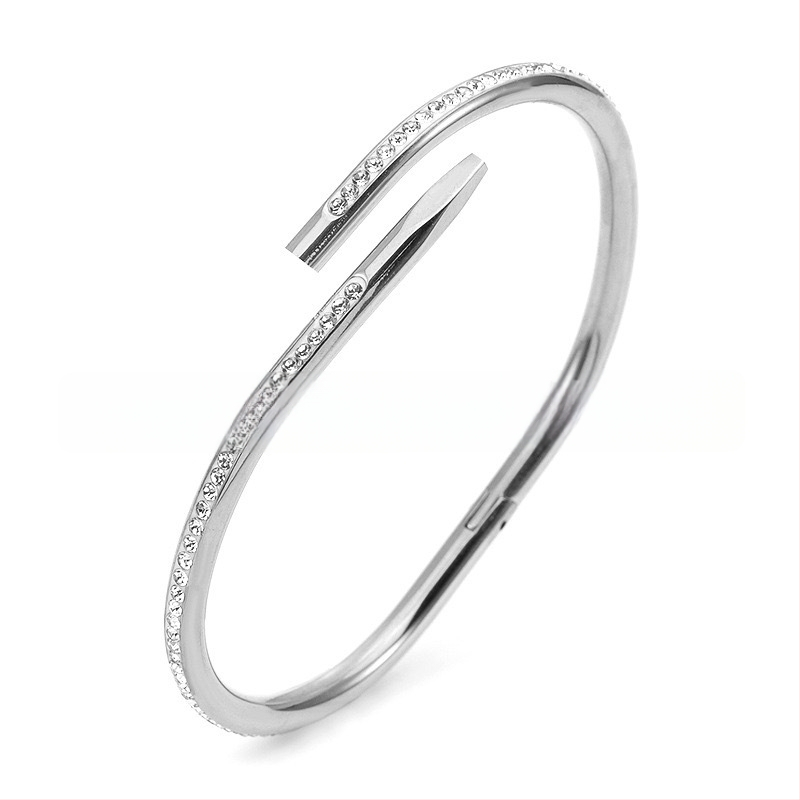 Nerūsējā tērauda rokassprādze no Jinhong Jewelry — augstas kvalitātes juvelierizstrādājums, elektroplēšana, roku aksesuārs