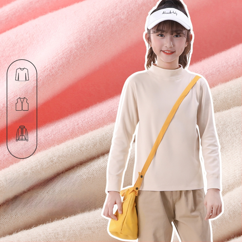 Vaikų pagrindinis topas su ilgomis rankovėmis, 95% medvilnė, švelni vidinė apdaila, unisex