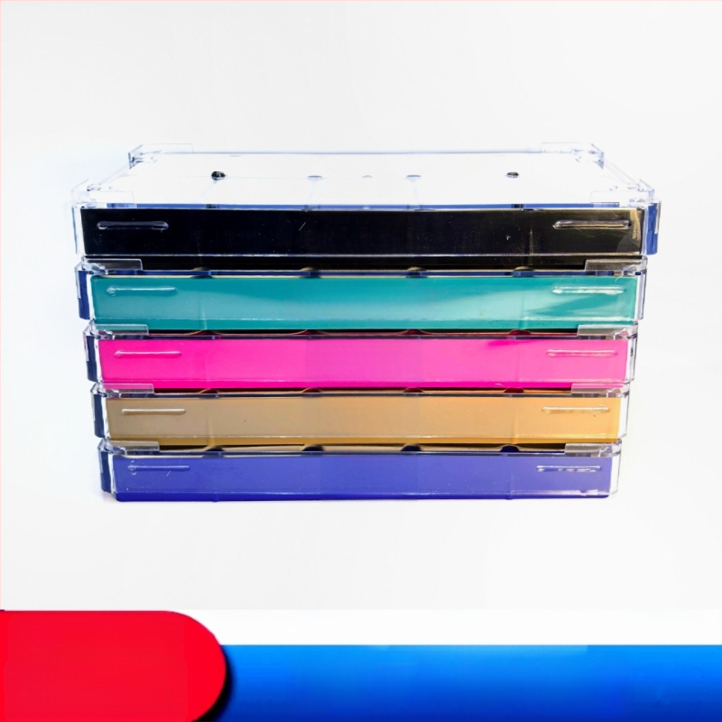 Pulksteņu labošanas instrumentu komplekts un detaļu uzglabāšanas kārba, zhilan, ABS plastmasa, 5 komplekti, pulksteņu detaļu kastīte, mājas lietošanai, vidējā sistēma